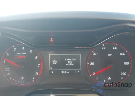 2024 Chevrolet Trax Fwd 1Rs из США, поврежденный, VIN KL77LGE27RC135347